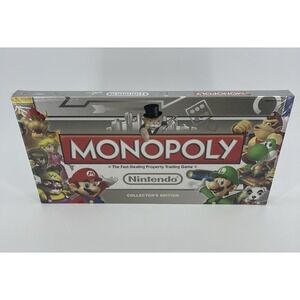 NINTENDO Collector's Edition‎ MONOPOLY Board Game 2014 Edition - Unopened